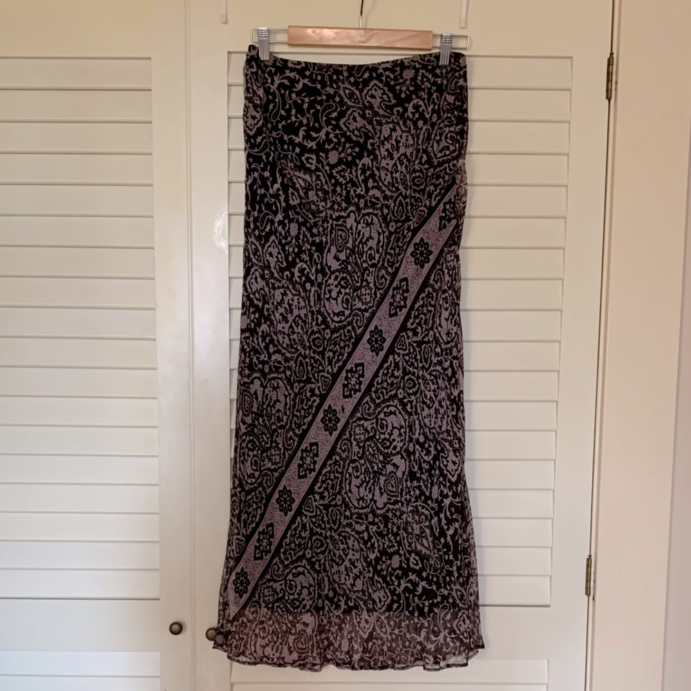 Flattering full length skirt